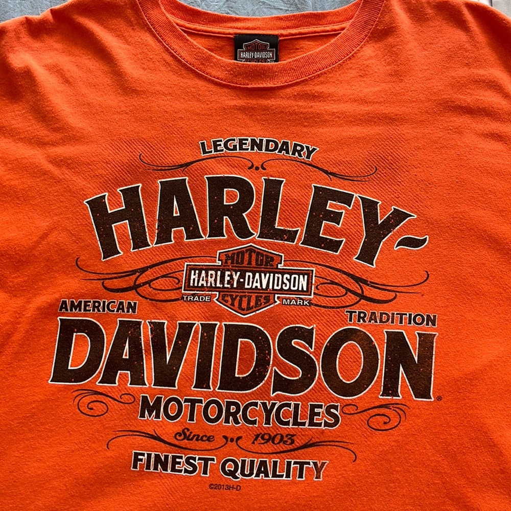 Harley Davidson Motorcycle Shirt
